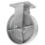 4" x 2" Rigid, (SS) Semi-Steel Wheel